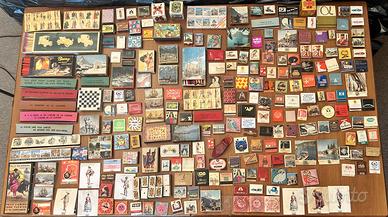 Collezione di Fiammiferi Vintage - Oltre 250 Pezzi