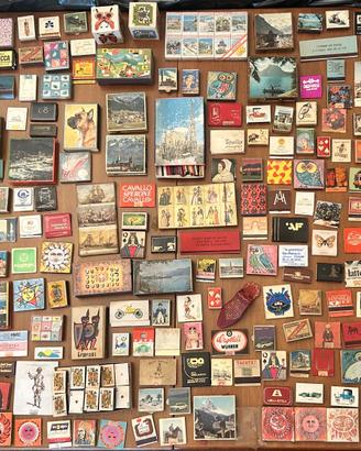 Collezione di Fiammiferi Vintage - Oltre 250 Pezzi