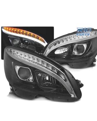 FARI MERCEDES W204 07-10 TUBE LIGHT LED NERI