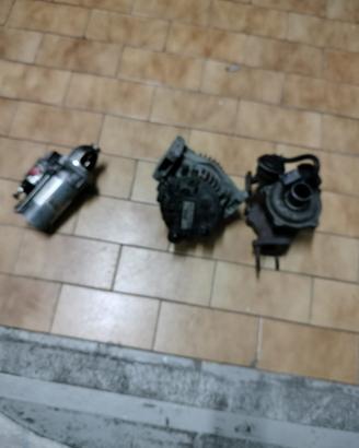 Turbina+ motorino d’avviamento+ alternatore