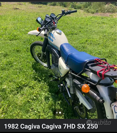 Cagiva 7HD SX 250cc del 1982