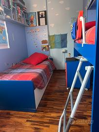 CAMERETTA RAGAZZI  COMPLETA FUNZIONALE-SALVASPAZIO