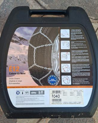 Catene da neve mod E12