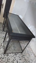 Bancone espositivo e scaffale ferro battuto