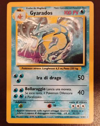 Lotto carte Pokemon set base 