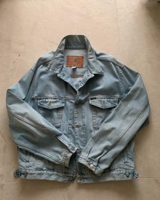 Giacca di jeans vintage anni 90 oversize