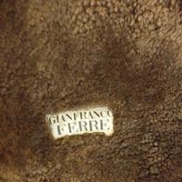 giaccone vera pelle gianfranco ferre'
