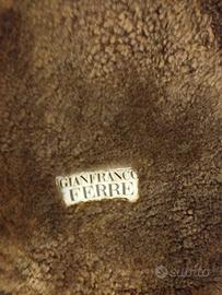giaccone vera pelle gianfranco ferre'