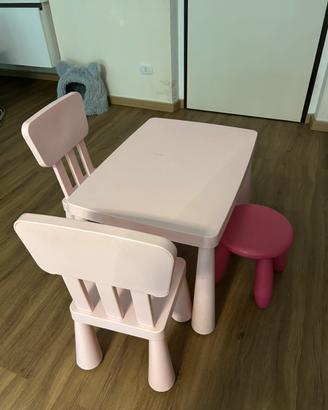 Tavolino e sedie ikea bambini