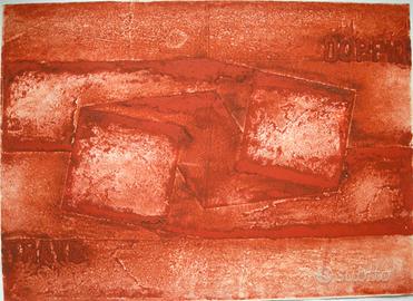 GIO' POMODORO - Calcografia originale firmata