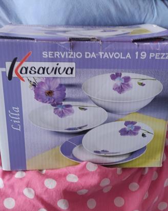 Servizio piatti  nuovo