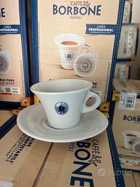 Tazze e piattini da cappuccino borbone