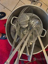 attrezzi professionali per la cucina