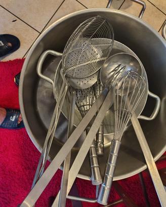 attrezzi professionali per la cucina