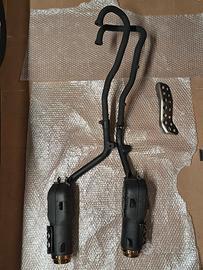 Impianto scarico Honda Dominator nx650 