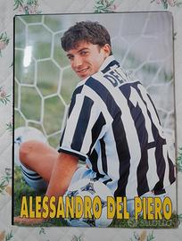 Volume fotografico anni '90 su Alex Del Piero