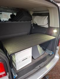 staffe per piano rialzato vanlife t5 vw o simili