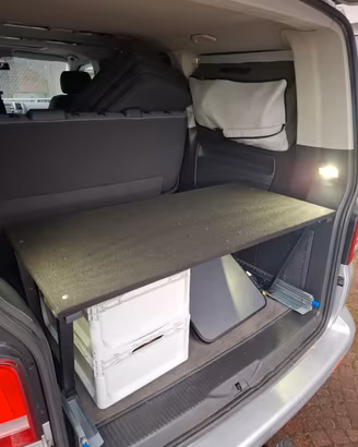 staffe per piano rialzato vanlife t5 vw o simili