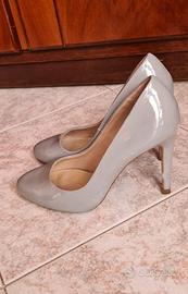 Décolleté Zara 37 grigio perla