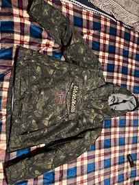 Giacca Napapijri Rainforest mimetico tg s nuovo.