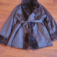 Trench interno pelliccia