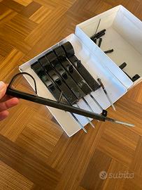 Fermapersiane alla romana verniciato nero con vite