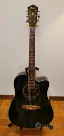 Chitarra acustica IBANEZ V72ECE-BK