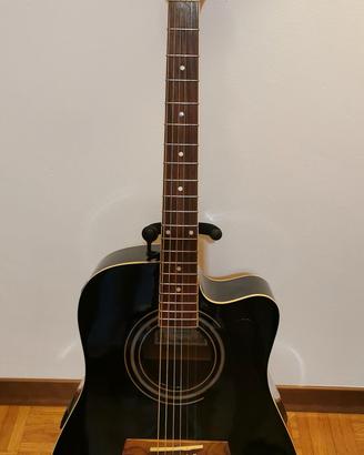 Chitarra acustica IBANEZ V72ECE-BK