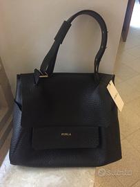 Borsa furla capriccio top handle onyx
