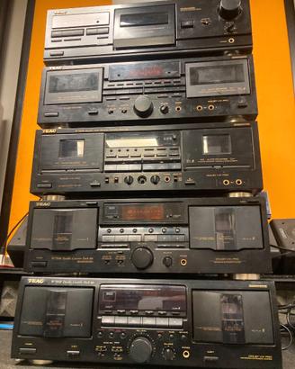 Stock Piastre a cassette Teac