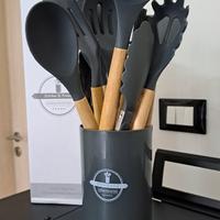 set 12 pz utensili cucina 