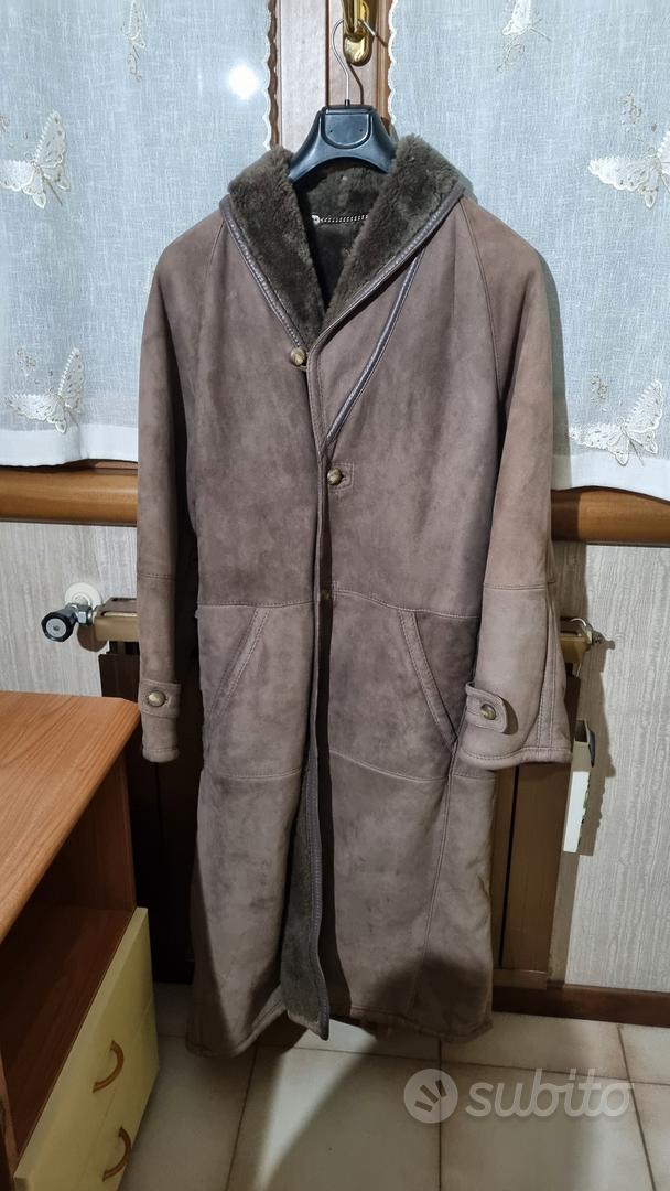 cappotto shearling vero montone 52 Abbigliamento e Accessori