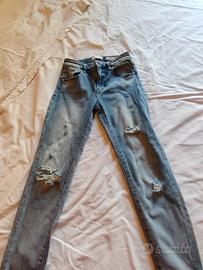 jeans Met con rotture 