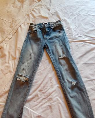 jeans Met con rotture 