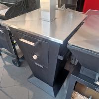 barbecue acciaio a legna