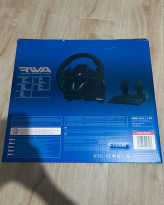 Volante con pedali della HORI utilizzabile ps4 ps3