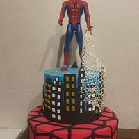 Torta scenografica spidrman