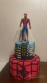 Torta scenografica spidrman