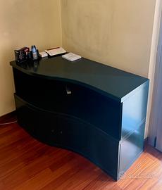 Mobile porta tv- design moderno curvo