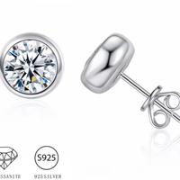 Orecchini con Diamanti Moissanite 