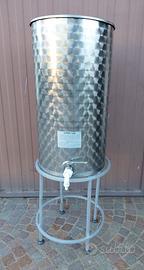 Serbatoio enologico inox 100 lt