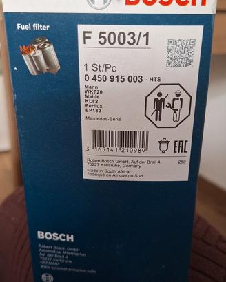 filtro Carburante Bosch Nuovo 