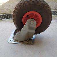 Ruota pneumatica girevole 