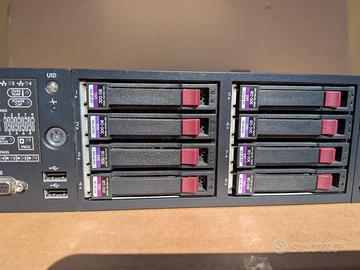 HP server DL380 G7 2 CPU 8 HDD SAS 300Gb 72Gb Ram