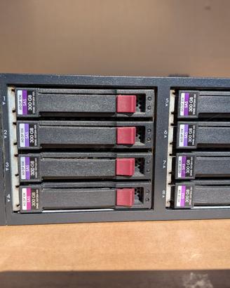HP server DL380 G7 2 CPU 8 HDD SAS 300Gb 72Gb Ram