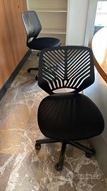 2 sedie da scrivania ufficio