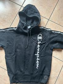 Felpa donna Champion nera tg S