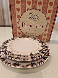 SERVIZIO PIATTI - UN POSTO A TAVOLA - NUOVO