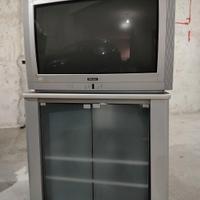 mobiletto porta TV più TV 