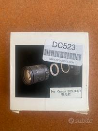 Adattatore ottiche CANON a micro 4:3